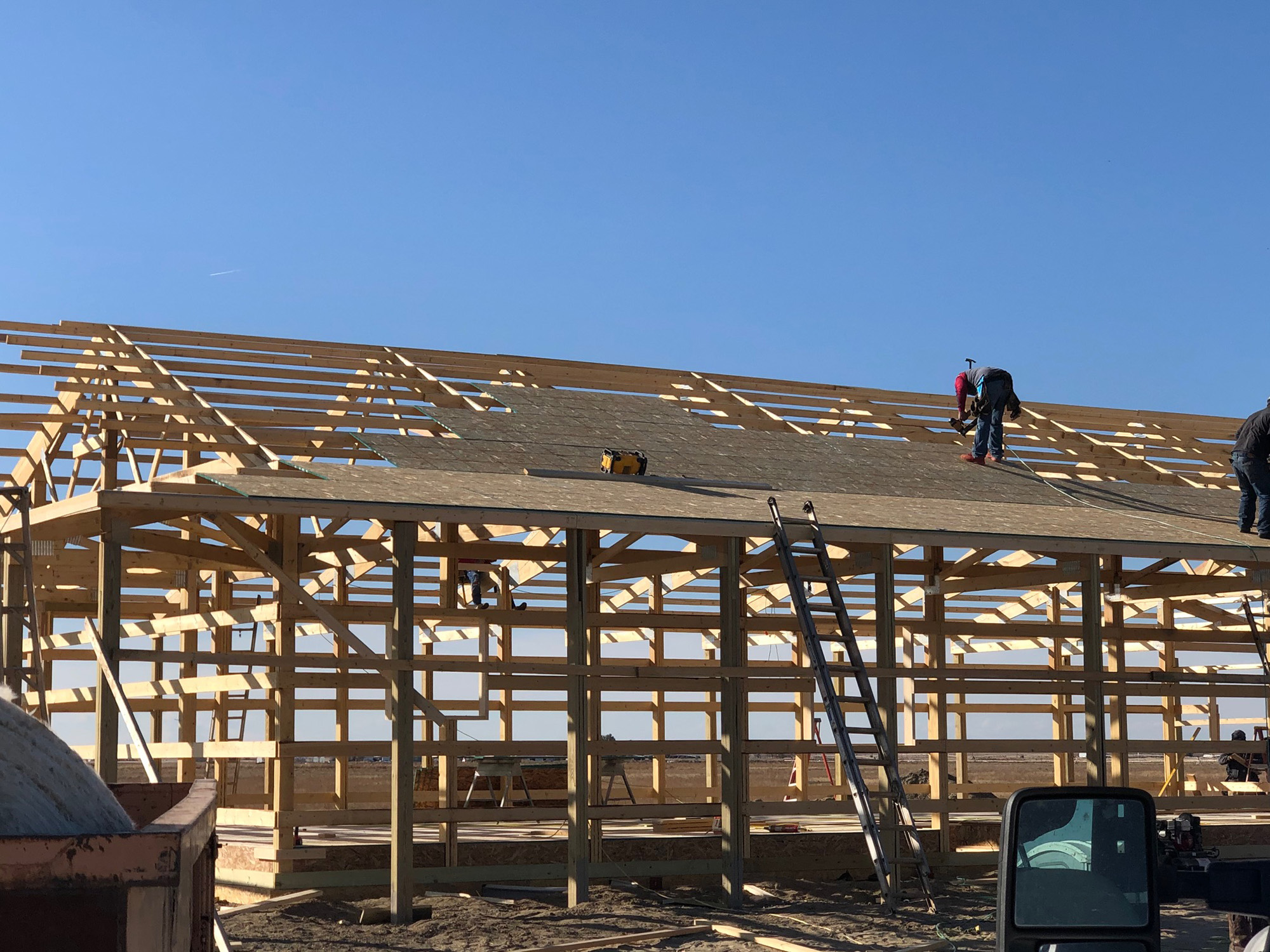 Pole Barn Building Construction